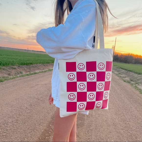 Princess Polly Handbags - Smiley face tote bag